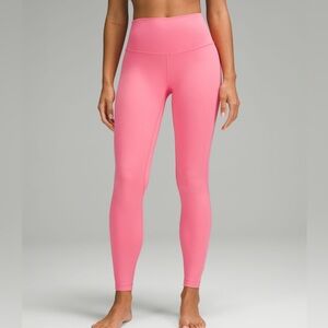 NWOT Lululemon Align High-Rise Pant 28” Sakura Pink Women’s Size 4 legging